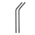 Evergreen stainless steel straws bend